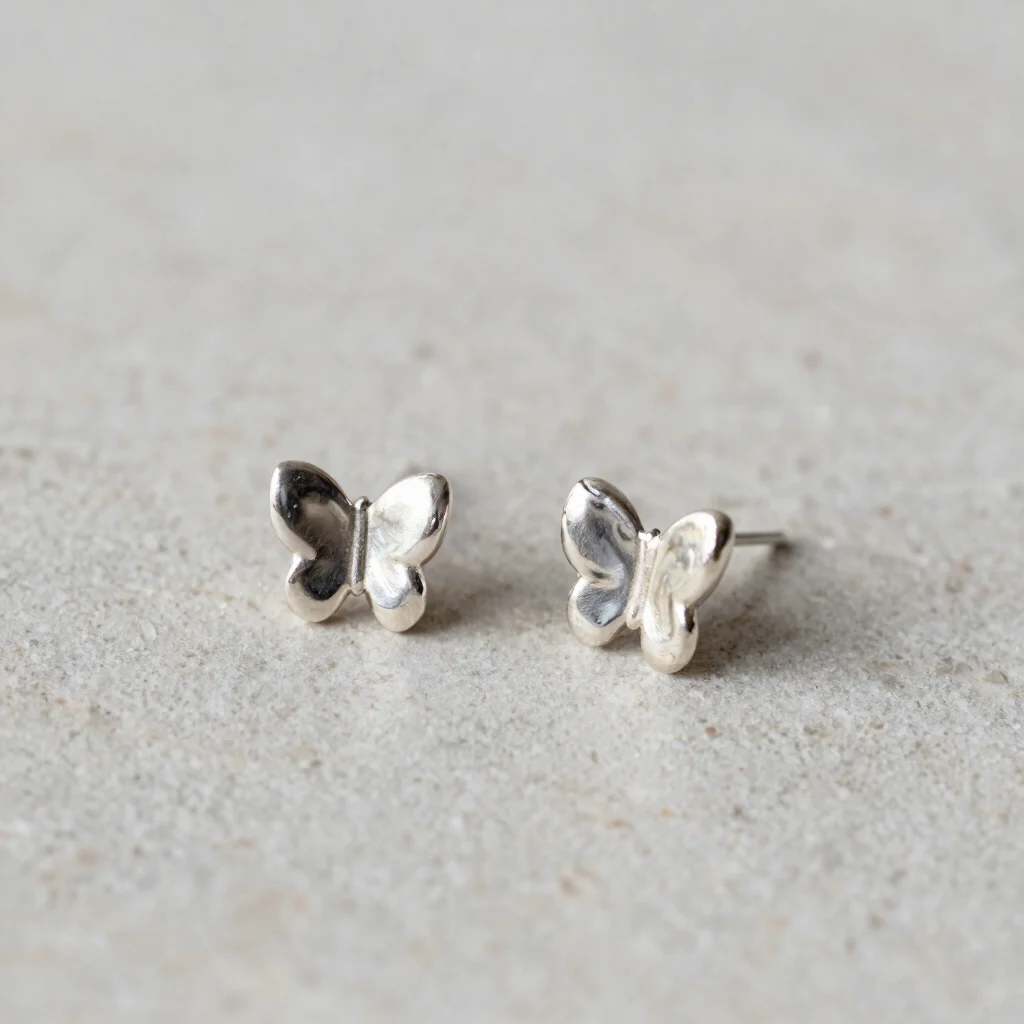 Pebble Stud Earrings